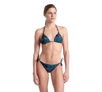 Arena Women's Water Print String Triangle Bikini