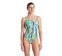 Arena Womens Water Print Swimsuit One Piece, Zebra, M EU