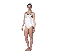 ARENA Women's Women's Feel Solid Light Drop Back Swimsuit Ladies Fitness Swimwear One Piece Swimsuit (Pack of 1)