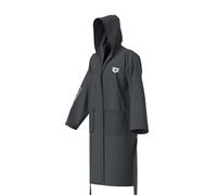 ARENA Zeal Microfibre Robe for Men and Women, Microfibre Changing Robe with Hood and Pockets, Quick-Drying Unisex Robe, Comfortable and Lightweight