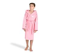 Arena Zeal Plus Junior Boys' & Girls' Microfibre Bathrobe with Hood & Pockets, Quick-drying, Lightweight