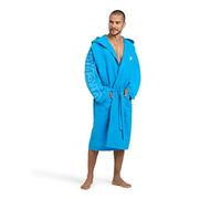 Arena Zeal Plus Unisex Microfibre Bathrobe with Hood and Pockets, Quick-drying, Comfortable and Lightweight