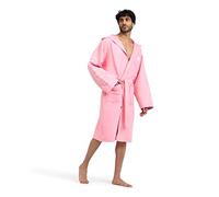 Arena Zeal Plus Unisex Microfibre Bathrobe with Hood and Pockets, Quick-drying, Lightweight