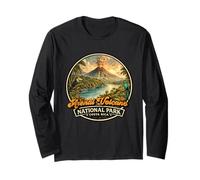 Arenal Volcano Costa Rica Vintage Travel Gift Long Sleeve T-Shirt