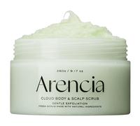 Arencia Fresh Cloud Body & Scalp Scrub, Geranium and Primrose - 260 g