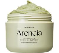 Arencia Korean Rice Mochi Face Cleanser - Face Mask, Foaming Cleanser, Gentle Scrub All in One - Deep Cleansing, Moisturizing, Pore Minimizing, Removing Blackhead- with Rice Water & Green Tea, Mugwort