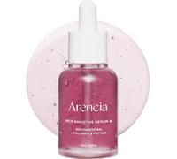 Arencia Red Collagen + Peptide Smoothie Serum, 8% Niacinamide, Vitamin C, Vitamin E, lifting anti-aging serum for skin texture for glass skin