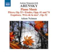 ARENSKY/NEIMAN: PIANO MUSIC: PIECES/ETUDES/ESQUISSES - CD