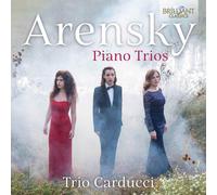 ARENSKY:PIANO TRIOS - TRIO CARDUCCI CD NEW ARENSKY,ANTON