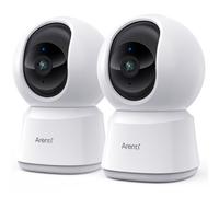 Arenti 3K 5Mp 5Ghz Wifi Indoor Security Camera,baby Monitor With App,p2F,pack Of 2