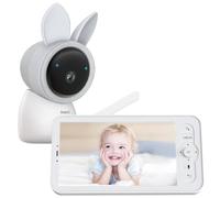 ARENTI AINanny 2K UHD Video Baby Monitor with 5" LCD Screen Pan and Tilt Function with Auto Tracking