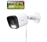 ARENTI Outdoor Security Camera 4MP, Starlight Colour Night Vision, IP65 Weatherproof, 2-Way Audio, Motion Detection Alert, Local/Cloud Storage, WebRTC Support
