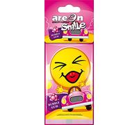 AREON Bottari 21431 Car Air Freshener Dry Smile, Bubble Gum