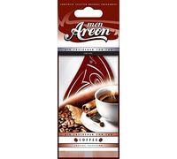 AREON Car Air Freshener, Brown Scent (Coffee), 2D Paper, Set of 1