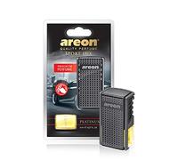 AREON Car Air Freshener Vent Platinum Clip On Perfume Bottle Diffuser Liquid Glass Refillable Holder Mini Long Lasting 8ml Pack of 1