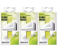 Areon Air Freshener Clima - Green Apple Home Conditioner Multi-Pack (Set of 3)