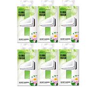 Areon Clima Air Freshener Home Conditioner Secret Garden Multi Pack Set of 6