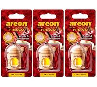 AREON Car Air Freshener, Apple & Cinnamon Scent, Aerosol Form, 4 Milliliters