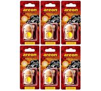 Areon Fresco Car Air Freshener Black Crystal 4 Milliliters Multi Pack Of 3