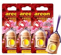 Areon Fresco Car Air Freshener Spring Bouquet 4 Milliliters Multi Pack Of 3