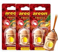 Areon Fresco Car Air Freshener Tutti Frutti 4 Milliliters Multi Pack Of 3