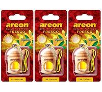 Areon Car Air Freshener Fresco – Vanilla 4 Milliliters – Multi Pack of 3