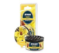 AREON Ken 1.23 oz. Canister Car Air Freshener in a Can (4-Pack) (Vanilla)