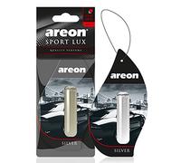 AREON Liquid Car Air Freshener Hanging Silver Pendant Perfume Long Lasting Home 3D 5 ml Pack of 1
