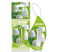 AREON Liquid Car Air Freshener Lily of the Valley Flower Perfume Hanging Pendant Long Lasting 3D 5 ml Pack of 1