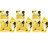 AREON Liquid Car Perfume Air Freshener Vanilla Sweet Scent Hanging Pendant Long Lasting 3D 5 ml Pack of 1