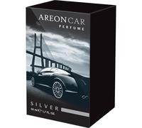 Areon Luxury Car Air Freshener, Silver Perfume, 50 ml