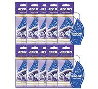 Areon Mon Car Air Freshener Hanging Party Blue Set Multi Pack of 10