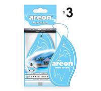 AREON Mon Car Air Freshener Hanging Summer Dream Blue Set Multi Pack of 3