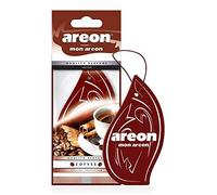 AREON MON Modern Design Hanging Car Air Freshener, Coffee Scent - Pack of 12