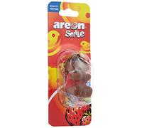 Areon Smile Car Air Freshener Black Crystal Funny Hanging Rear View Mirror Red Devil Home Office 3D
