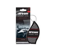 Areon Sport LUX Quality Perfume/Cologne Cardboard Car Air Freshener Silver 10 PK