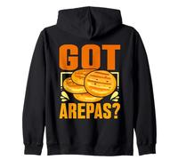 Arepa Lover - Venezuelan Traditional Food Design Zip Hoodie