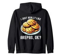 Arepa Maker Latin food Arepa Venezuela Food Zip Hoodie
