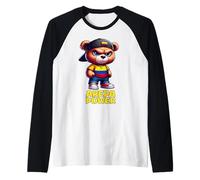 AREPA Power Colombia Flag Colombiano Food Proud Teddy Bear Raglan Baseball Tee