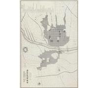 Arequipa City Peru Map Journal: Vintage Map Notebook