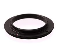 Ares Foto® 62mm Macro Reverse Ring. Macro Coupler. Adapter for macro photography. Compatible with Canon EOS 2000D 4000D 200D 800D 80D 6D Mark II 6D 7D Mark II 5D Mark IV EOS-1D X Mark II 5DS R 5DS