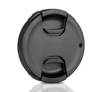 Ares Foto® 82mm Lens Cap Center-Pinch, Extra Strong Springs, Made From 100% Recycled Plastic for Sony Canon Nikon Fujifilm Olympus