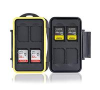Ares Foto® MC-SD8 Memory Card Protection Case/Card Safe/Water-resistant Storage/Shockproof Carrying Box for 8 pcs SD Cards - Version 2019
