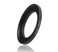 Ares Foto® Step-Up Lens Adapter Ring for Filters, Made of CNC Machined Metal with Matte Black Electroplated Finish (37mm - 49mm)