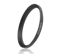 Ares Foto® Step-Up Lens Adapter Ring for Filters, Made of CNC Machined Metal with Matte Black Electroplated Finish (55mm - 58mm)
