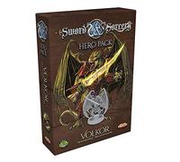 Ares Games, Sword & Sorcery - Volkor, Hero Expansion, Expert Game, Dungeon Crawler, 1-5 Players, From 13+ Years, 30+ Minutes, German
