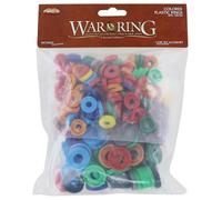 Ares Games War of The Ring Colored Plastic Rings (205+ Pieces)