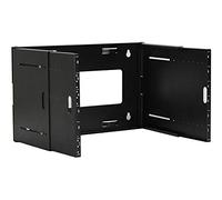 Ares Vision 6U Patch Panel Bracket Wall Mount Rack for 19” Networking Equipment, Expandable Depth 9.5” to 15.5”, Rack Mount, 60lbs Capacity, Perfect for Servers, Sounds and Security Equipment Too!