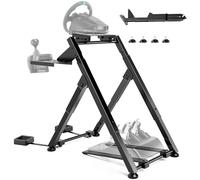 ARES WING Foldable Racing Wheel Stand with Seat Mounting Slots