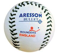 Aresson Bullet Rounders England Game Leather Competition Match Ball White